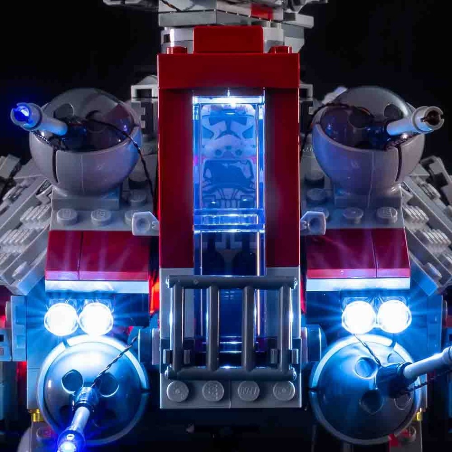 Light My Bricks - LIGHT KIT for LEGO AT-TE Walker 75337 - Light My Bricks