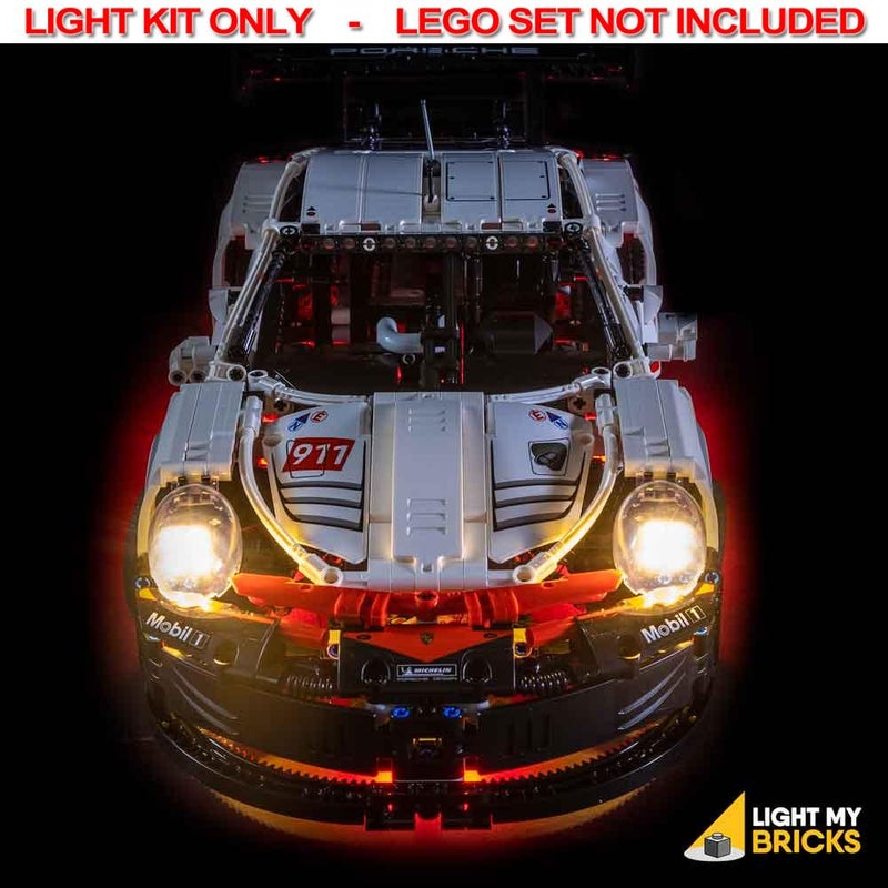 Buy LIGHT KIT for LEGO Porsche 911 RSR 42096 - Light My Bricks - MyDeal