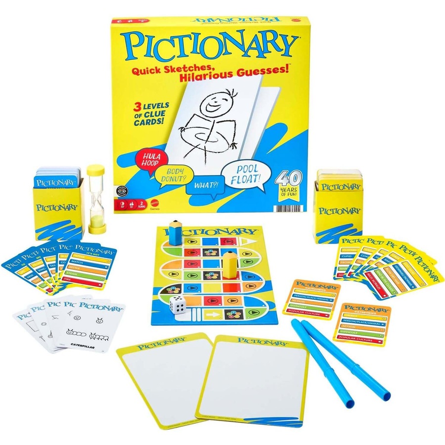 Mattel Games - Pictionary Family Board Game Refresh