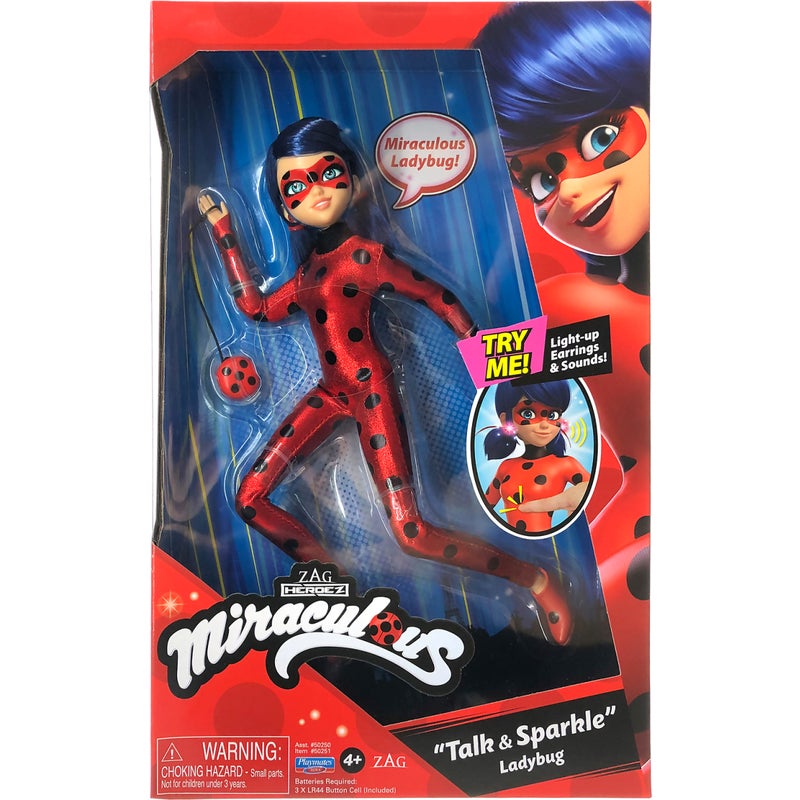 Miraculous - LADYBUG - TALK & SPARKLE - Feature Doll - NEW IN BOX