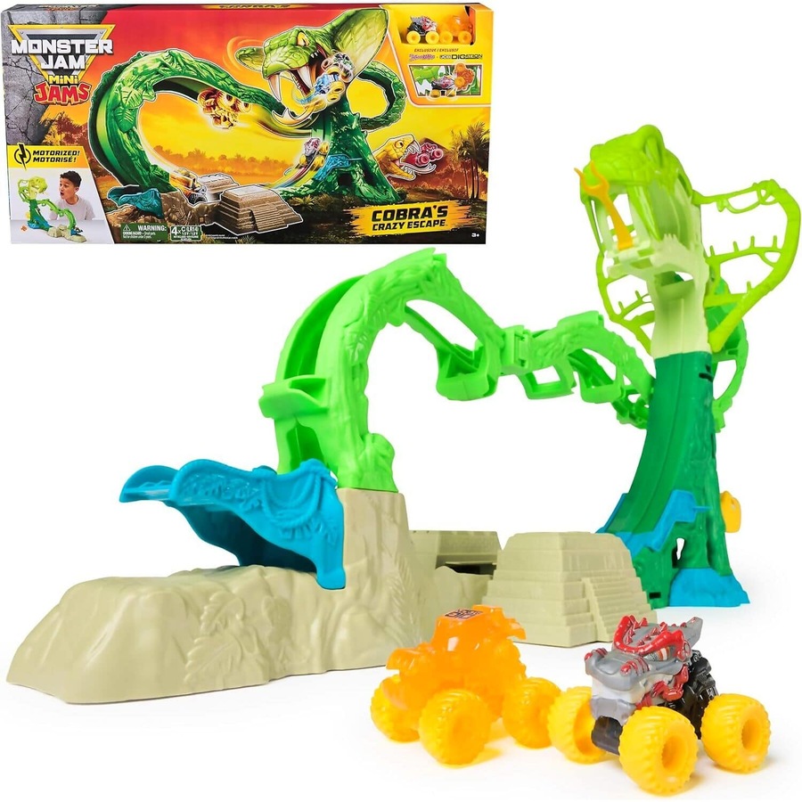 Monster Jam - Mini Jams Motorized Cobra’s Crazy Escape