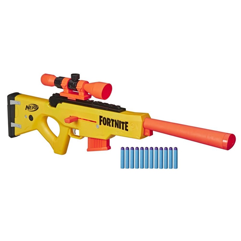 Buy Nerf Fortnite Basr-l Bolt Action Clip Fed Blaster Includes ...