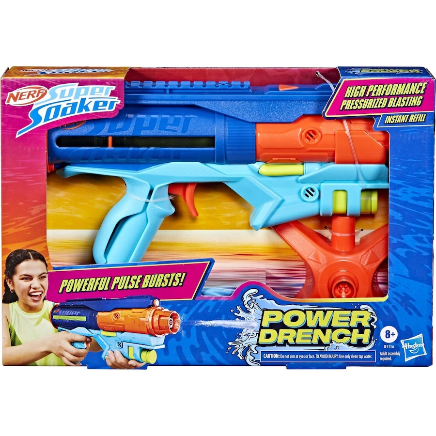 Nerf - Super Soaker Power Drench Water Blaster - Hasbro