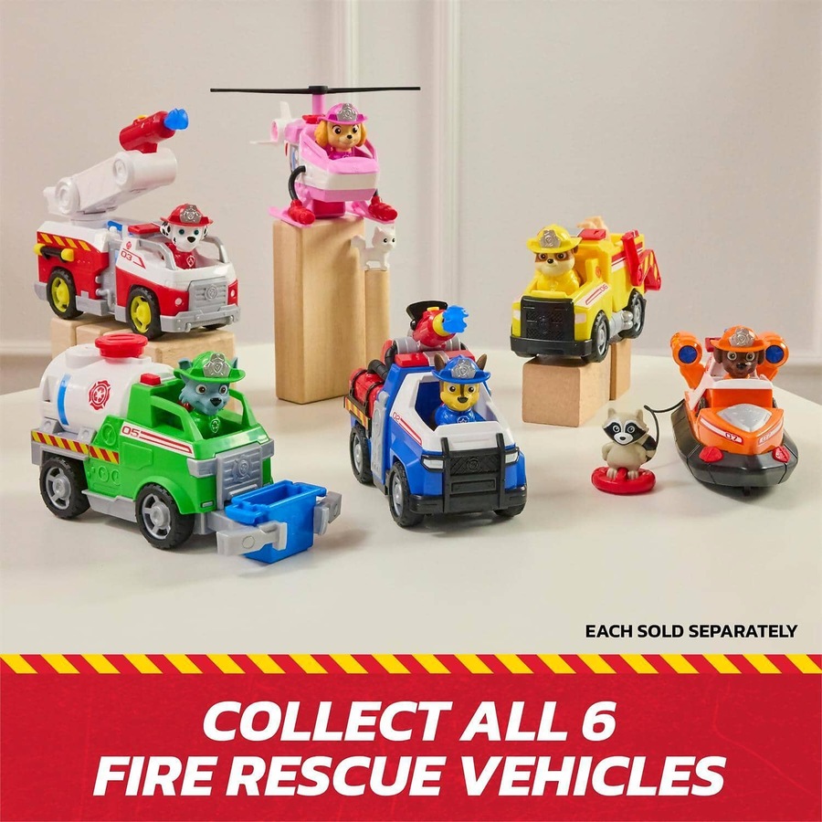Buy Paw Patrol - Fire Rescue: Rescue Fire Engine with Marshall Figure ...