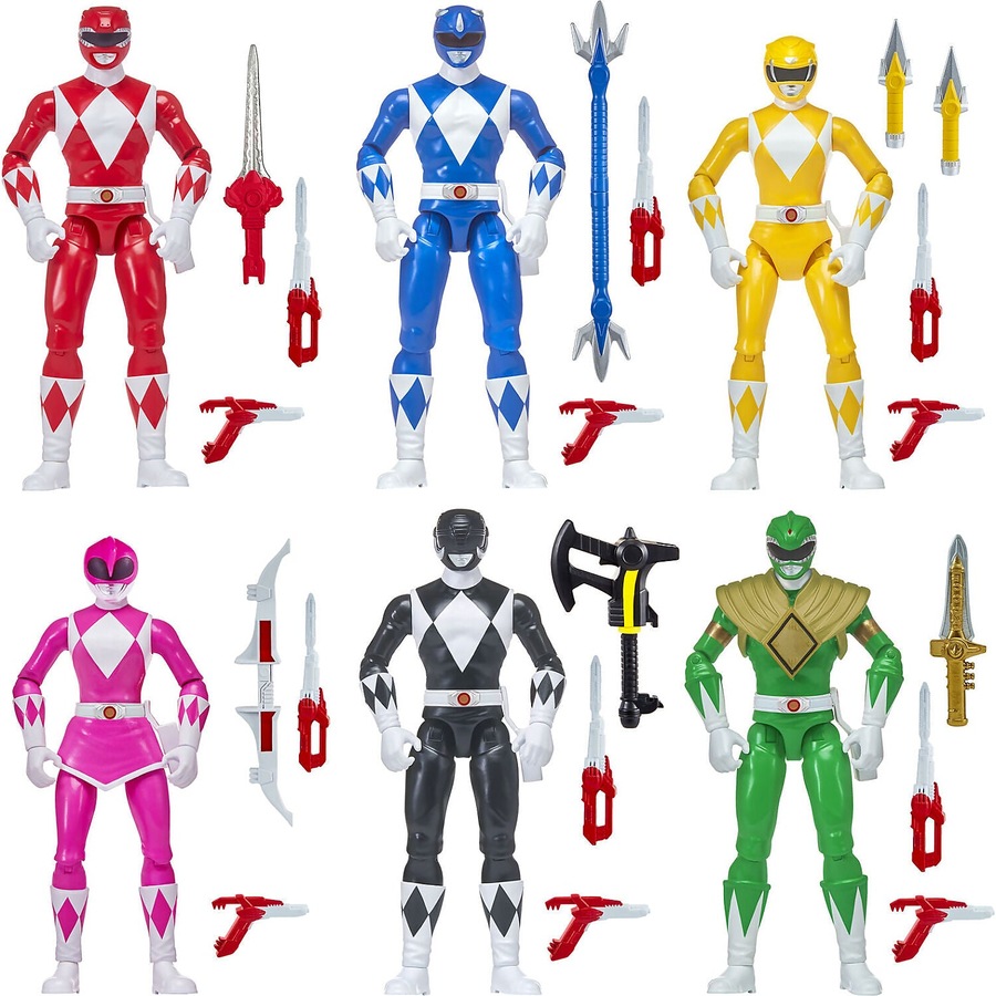 Power Rangers - Mighty Morphin Power Rangers Re-Ignition 6pk Action Figures