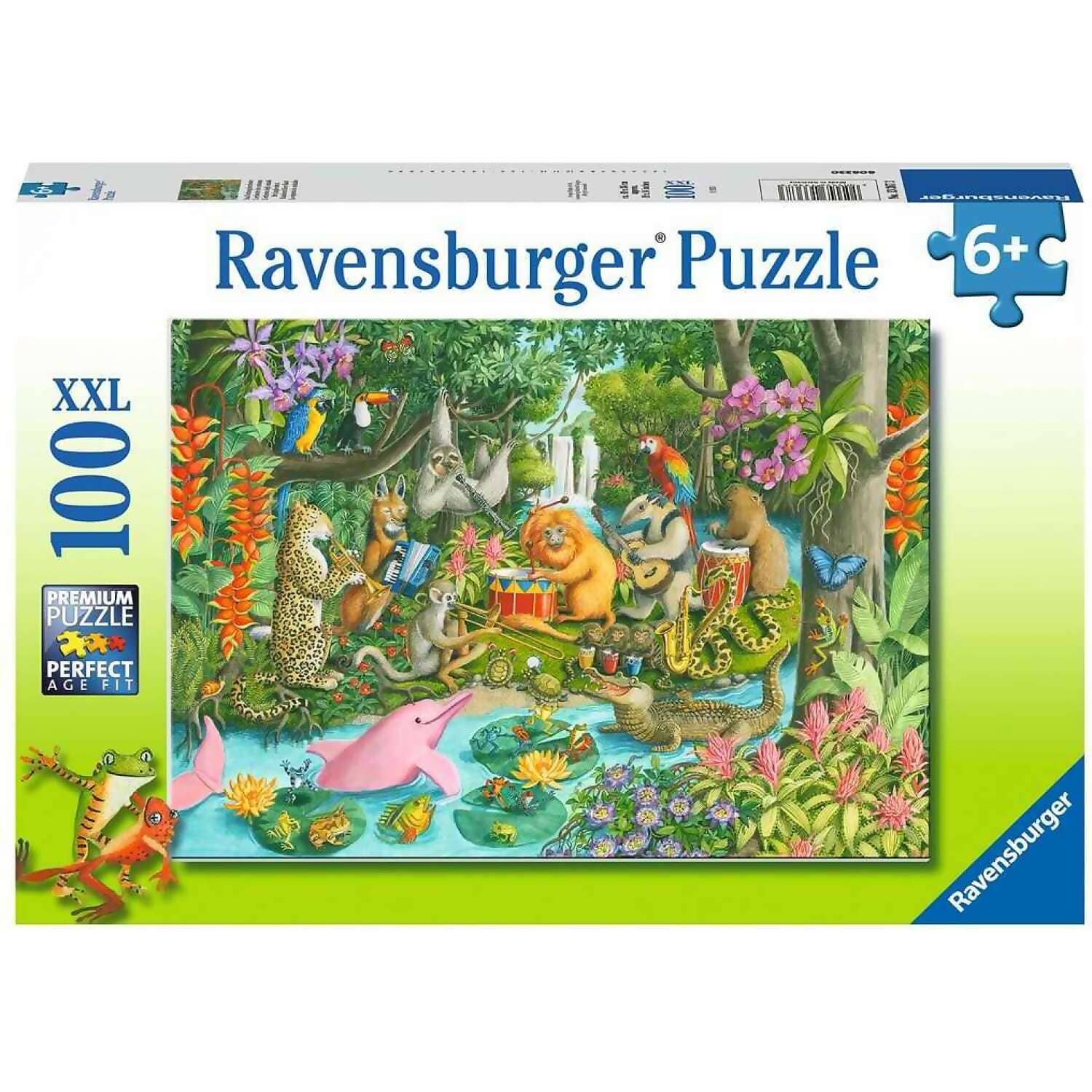 Puzzle 100 Pièces La Forêt Enchantée Multicolore - Djeco