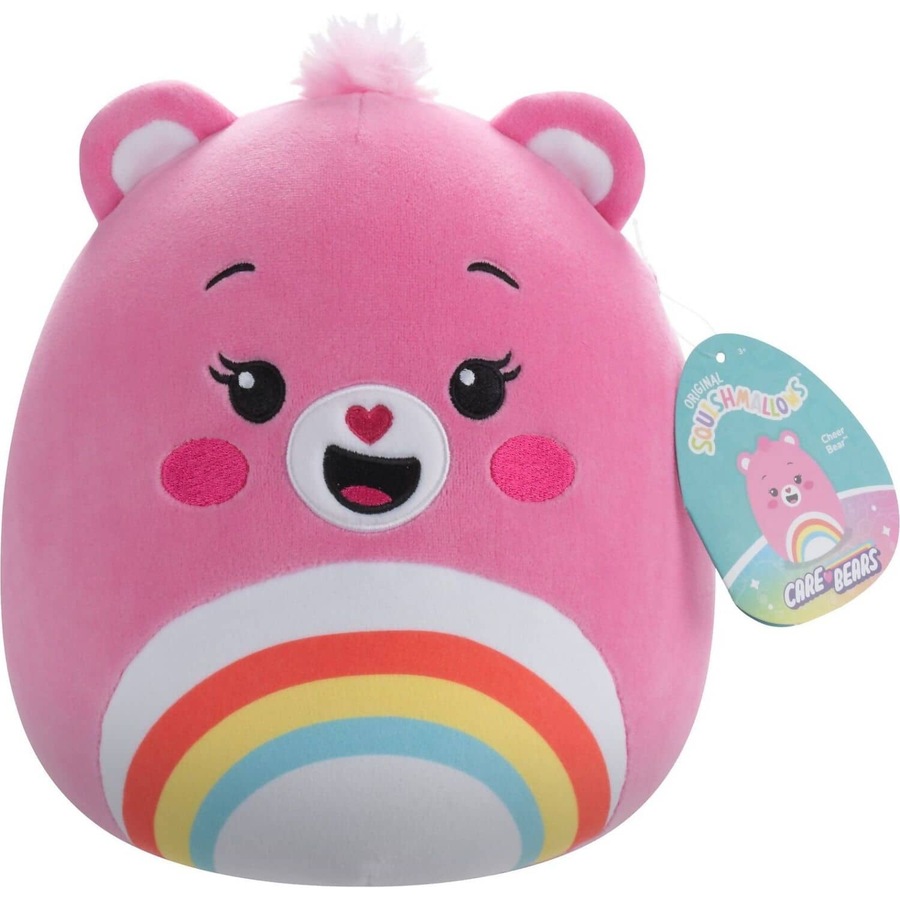 Squishmallows - Care Bears Cheer Bear 10-Inch Plush