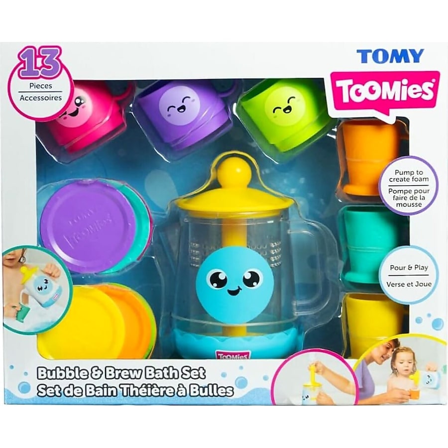 TOMY - Toomies - Bubble & Brew Tea Set