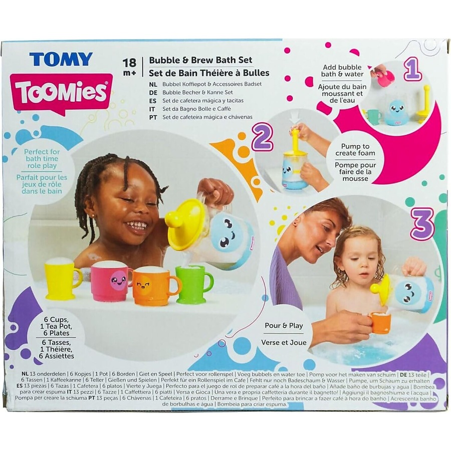 TOMY - Toomies - Bubble & Brew Tea Set