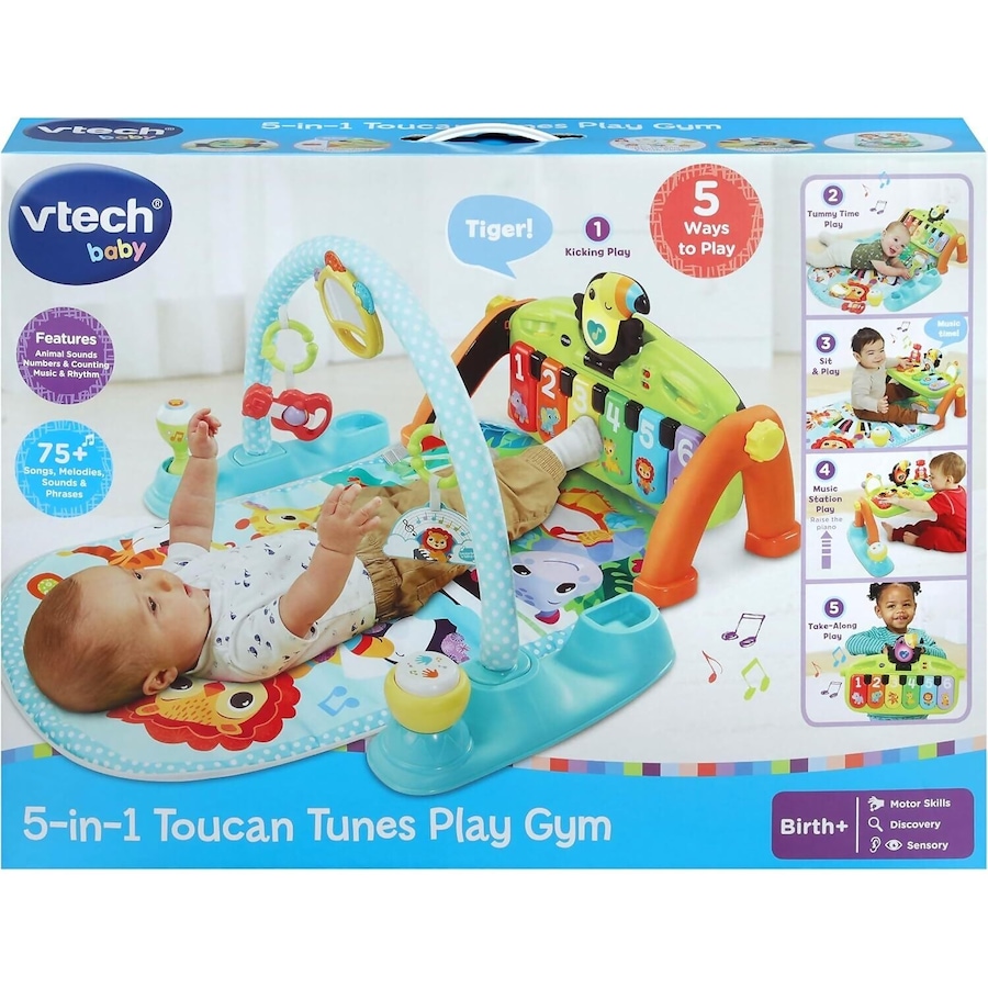 VTech Baby - 5-in-1 Toucan Tunes Play Gym