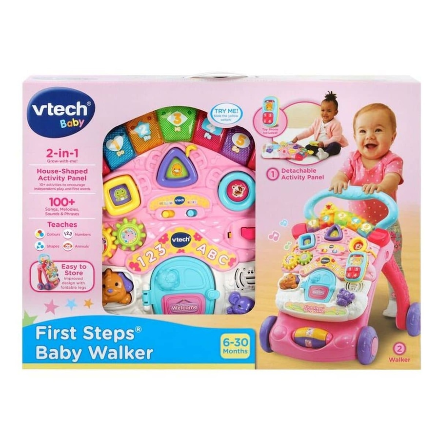 Vtech - Baby First Steps Baby Walker Pink