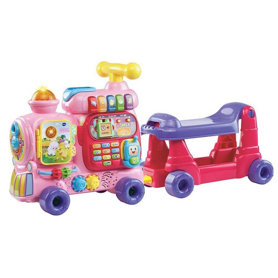 Buy Vtech - Push N Ride Alphabet Train Pink - Everyday Rewards Shop