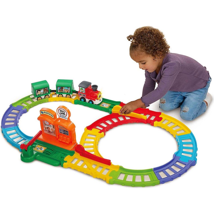 Buy VTech - Toot-Toot Drivers Chug & Learn Train Set - Everyday Rewards ...
