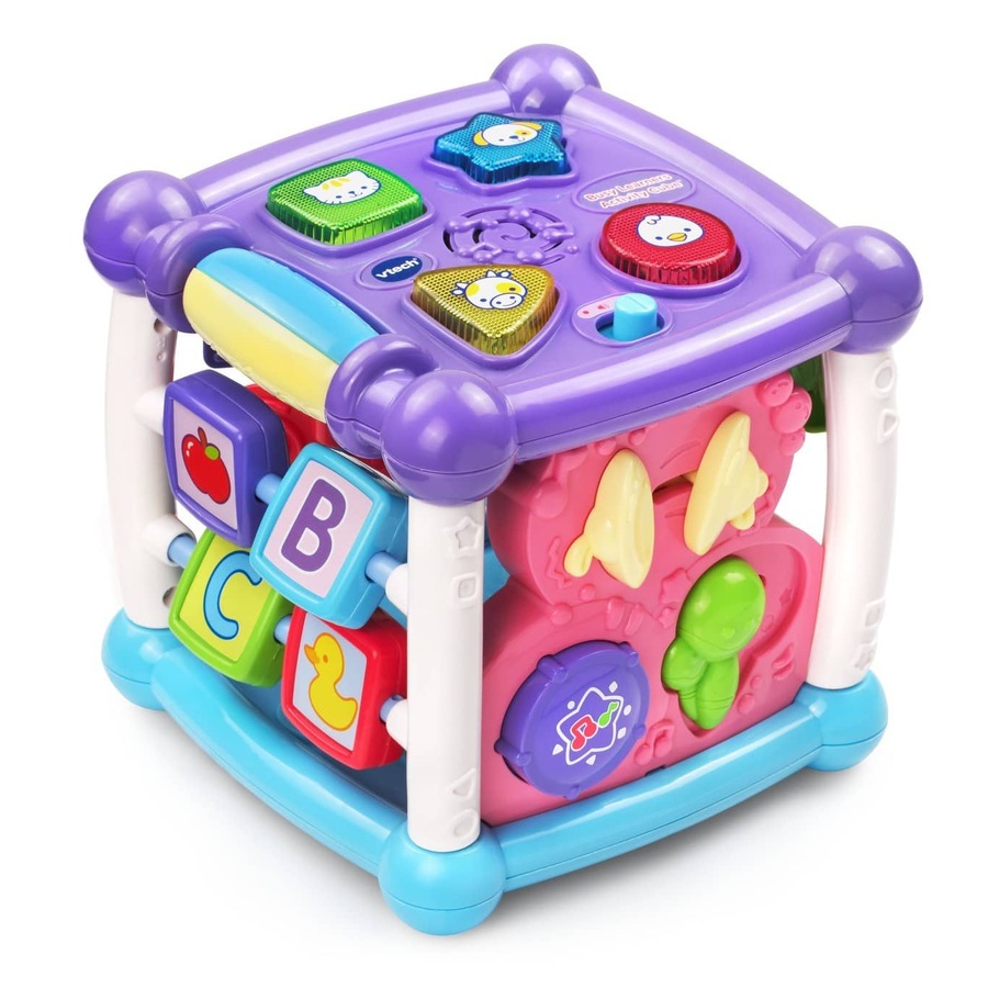 Buy Vtech - Turn & Learn Cube Pink - Everyday Rewards Shop
