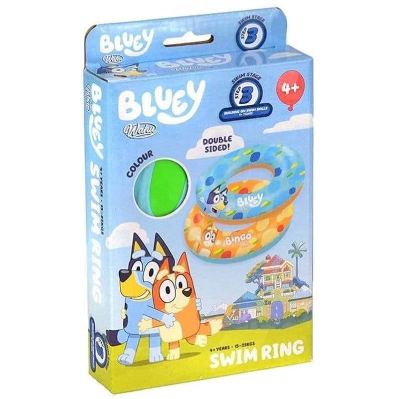 Buy Wahu X Bluey & Bingo Swim Ring Pool Float MyDeal