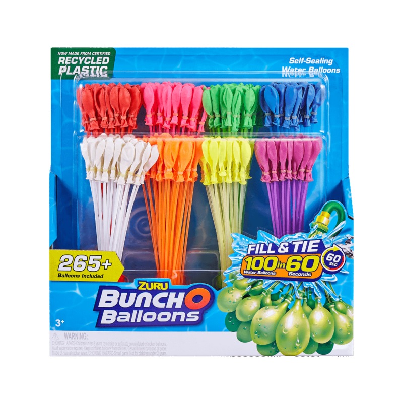 Buy Zuru Bunch O Balloons Neon Splash 8pk MyDeal