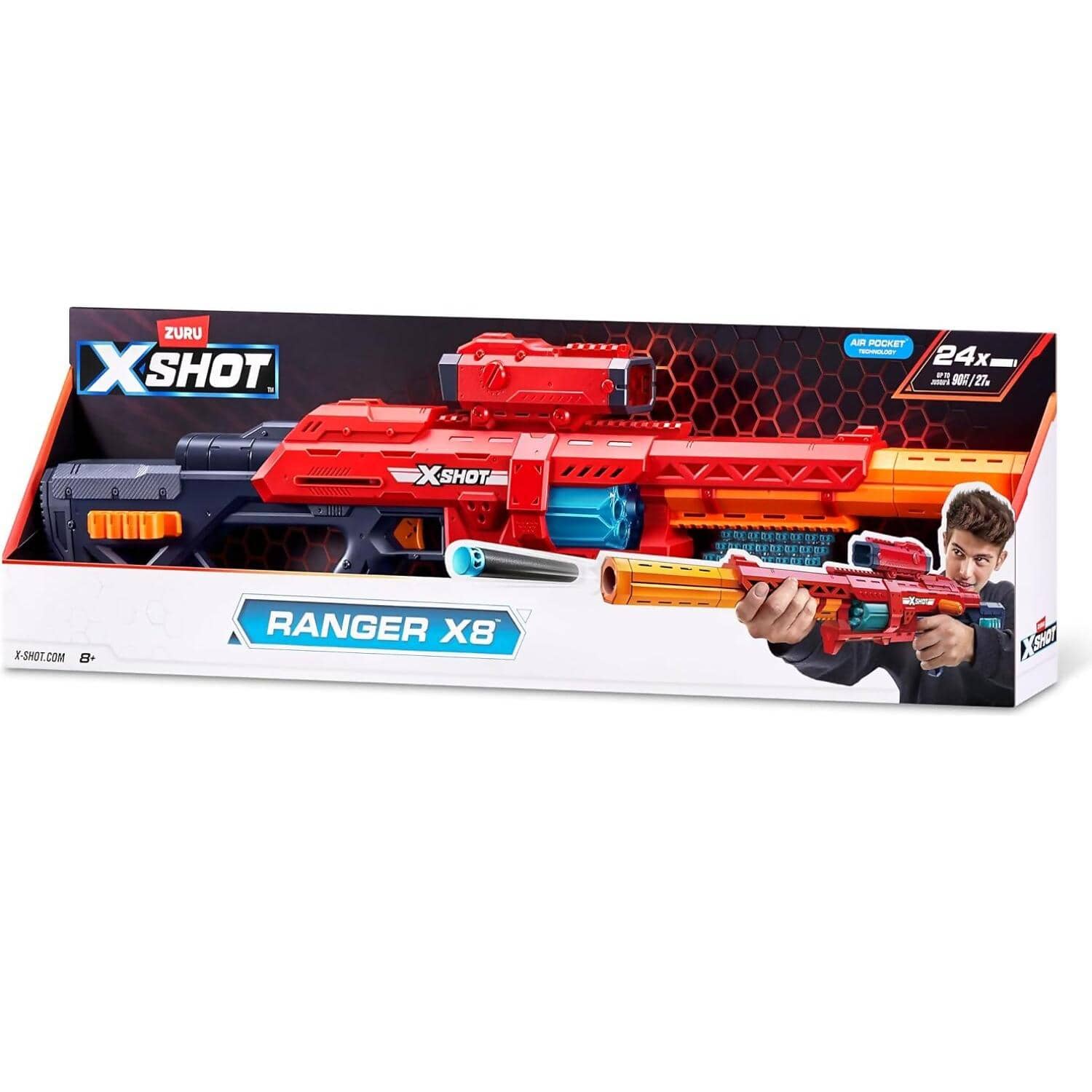 Recharges XSHOT Excel - 50 Billes En Mousse Pour Pistolet à Fléchettes, à Partir De 8 Ans