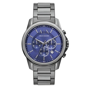 Armani Exchange Chronograph Gunmetal Stainless Steel Men's Watch (AX1731)