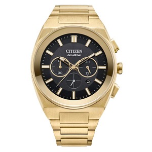 Citizen Chronograph Black Dial Stainless Steel Men's Watch (CA4582-54E)