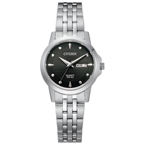 Citizen Ladies Quartz Dress Stainless Steel Watch (EQ0601-54F)