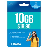 Lebara 19.90 Prepaid Eco SIM Card