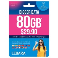 Lebara 29.90 Prepaid Eco SIM Card