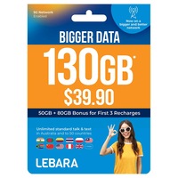 Lebara 39.90 Large Starter Sim Card
