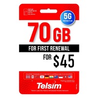 Telsim 45 Prepaid SIM Card