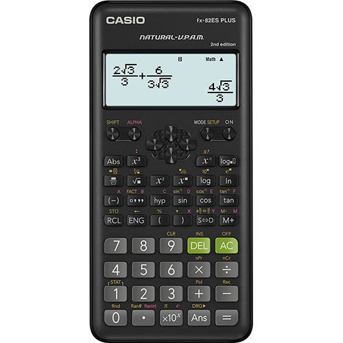Casio Scientific Calculator FX-82ES PLUS FX82 FX-82 FX82-ES PLUS 2nd Edition