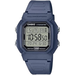 Casio Watch Sports Retro Swimming Blue W-800H-2AVD W800 W-800 W-800H W800 100 Metres Water Resistant
