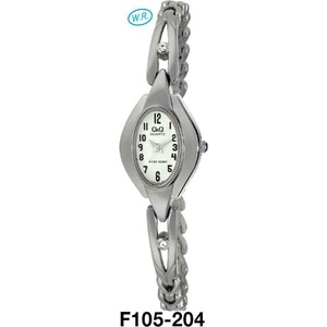 Citizen Made QQ Japanese Quartz Ladies Dress Watch Water Resistant F105-204