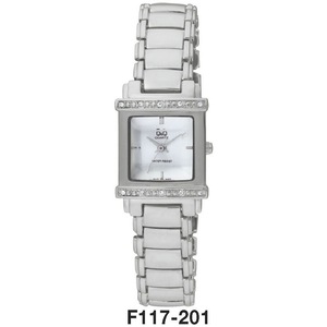 Citizen Made QQ Japanese Quartz Ladies Dress Watch Water Resistant F117-201