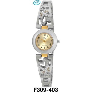 Citizen Made QQ Japanese Quartz Ladies Dress Watch Water Resistant F309-403