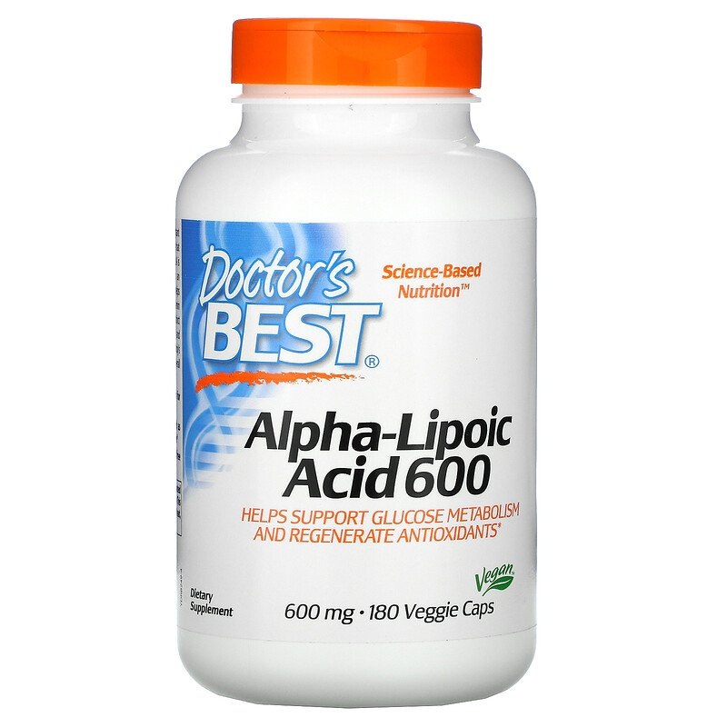 Doctor's Best, AlphaLipoic Acid 600, 600mg Buy Nutrition