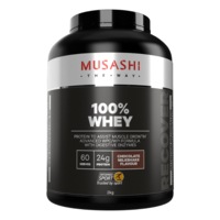 MUSASHI 100% Whey Protein Powder