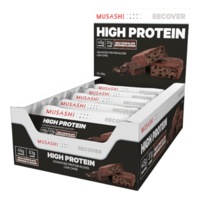 MUSASHI Low Carb High Protein Bars Box of 12 (90 grams)