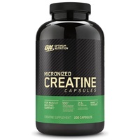 Optimum Nutrition, Micronized Creatine Capsules, 2,500 mg, 200 Capsules