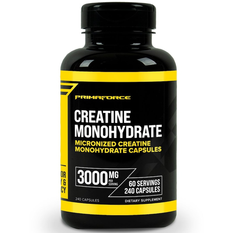 Buy PrimaForce Creatine Monohydrate Double Strength 3000 mg, 240 ...