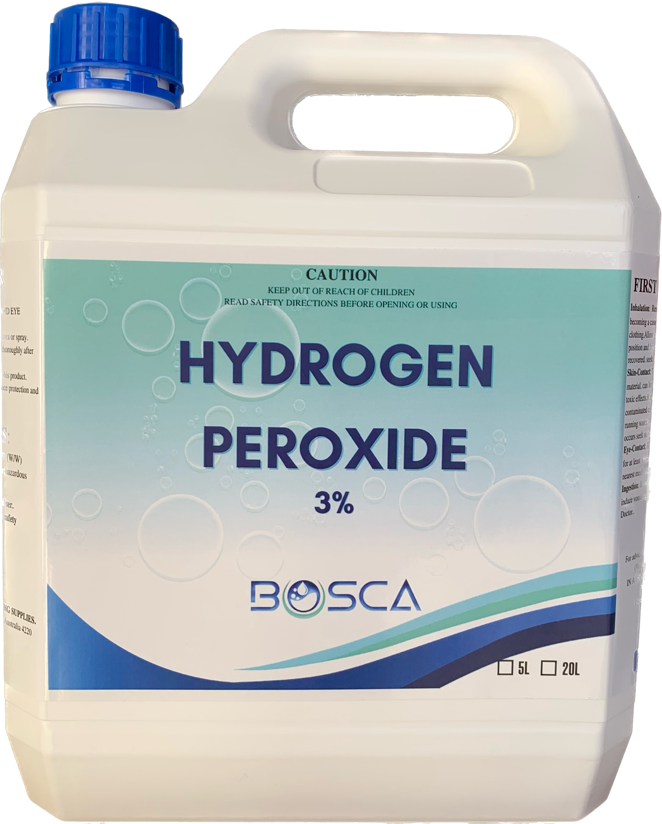 3% Hydrogen peroxide H2O2 Disinfectant All Purpose Cleaner 4L