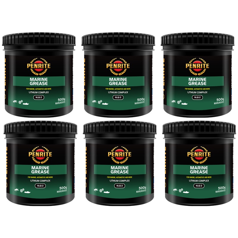 Buy 6 x Penrite Marine Grease 500g MARGR0005 (Box) MyDeal