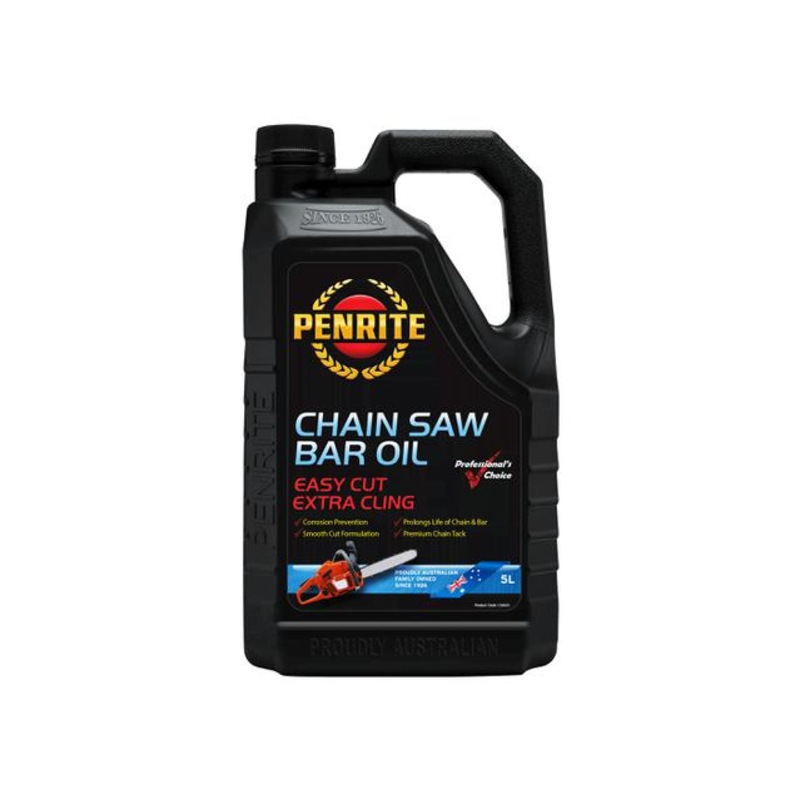 Buy Penrite Chain Saw Bar Oil 5L CSB005 MyDeal