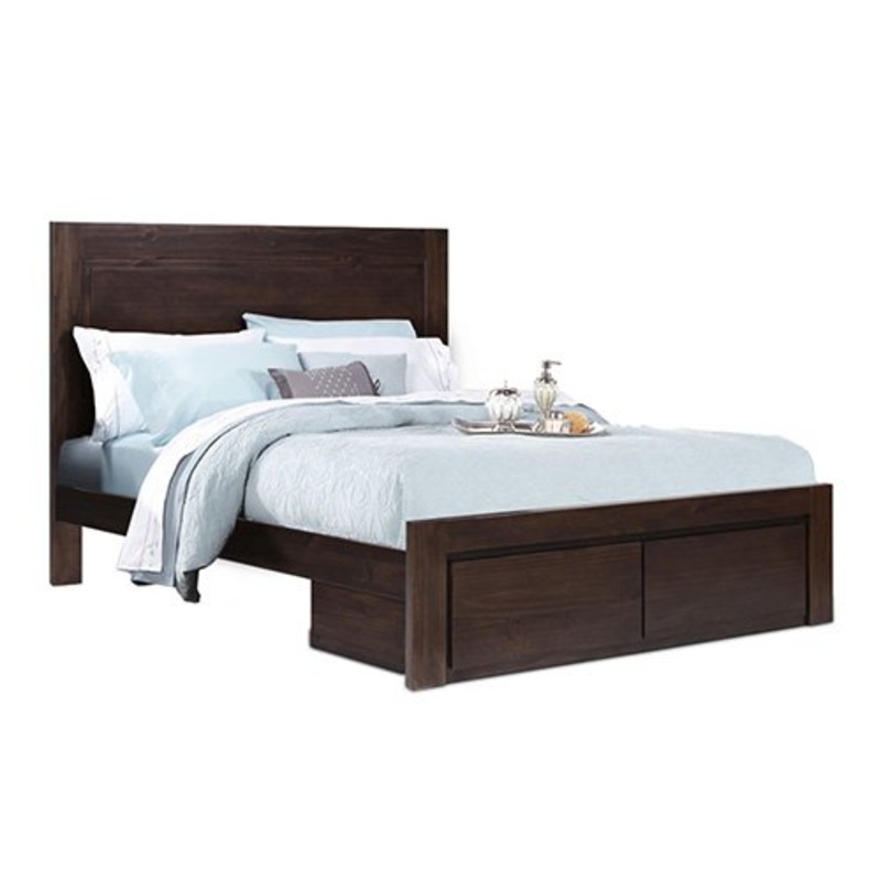 Buy Queenstown BED WITH 2 DRAWERS MyDeal