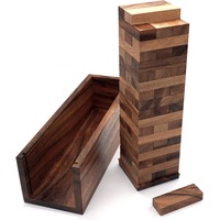 Stacking tumbling blocks wood balance game handmade stacking Fun Board Games Kids Ages 4 to Adults