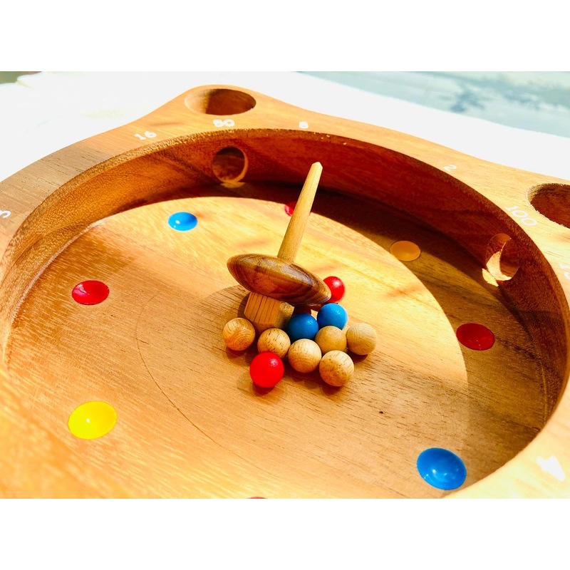 Buy Spinning game ROULETTE educational game with spinning top from 5