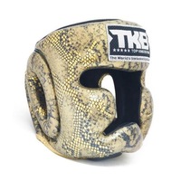 Top King Head Guard Snake Design Black/Gold