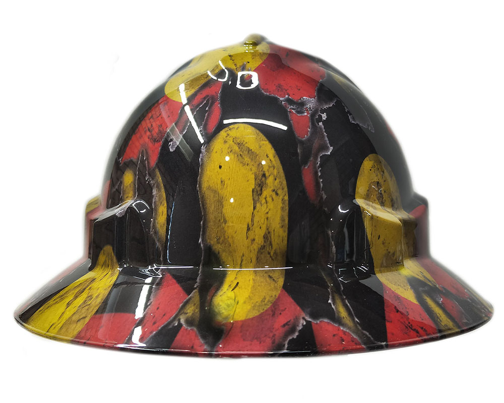 Cool Hard Hats Unisex ABORIGINAL FLAG Pro Choice Wide Brim Safety Hat