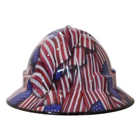 Cool Hard Hats Unisex AMERICAN PRIDE Pro Choice Wide Brim Safety Hard Hat