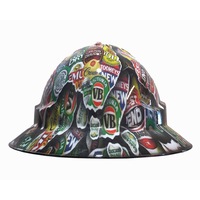 Cool Hard Hats Unisex AUSSIE BEERS Pro Choice Wide Brim Safety Hard Hat