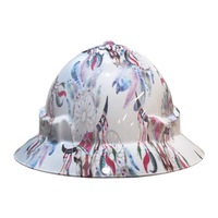Cool Hard Hats Unisex AZTEC BULLS Pro Choice Wide Brim Safety Hard Hat