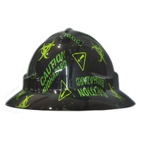 Cool Hard Hats Unisex BIOHAZARD Pro Choice Wide Brim Safety Hard Hat